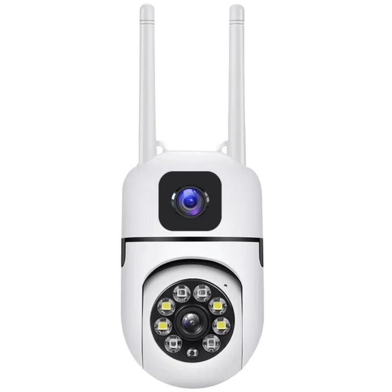 V380 Pro CCTV Motion Tracking Color Night Vision CMOS Built-in Mic Wireless Home Security 2MP Dual Lens WiFi Camera Indoor