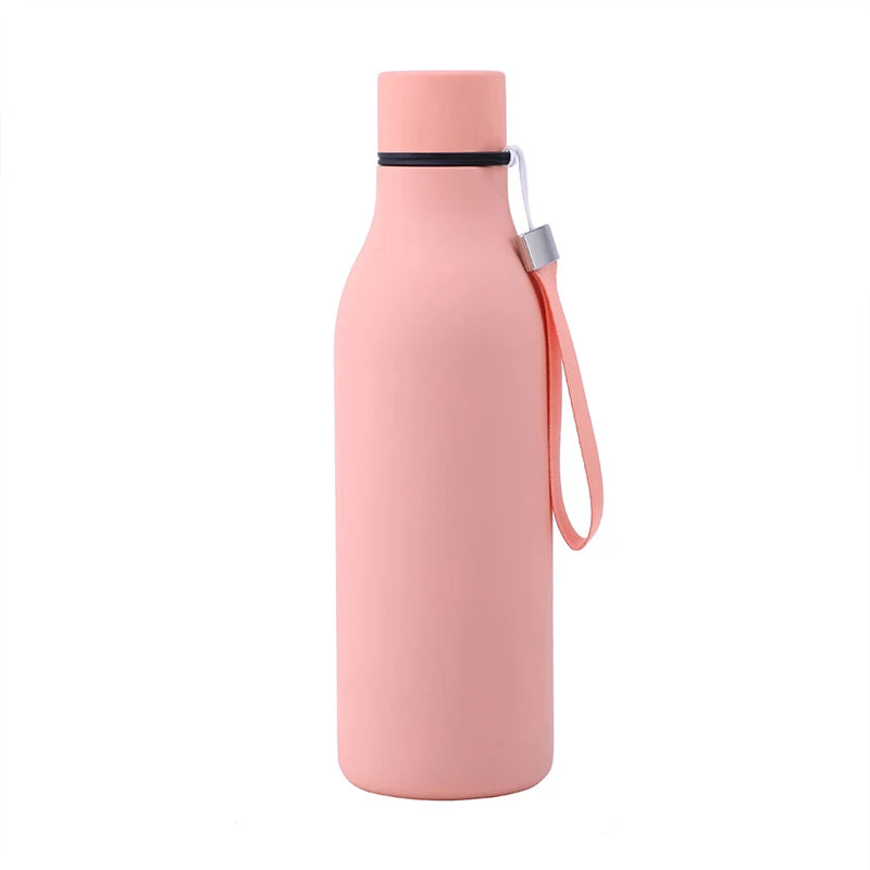 Wholesale Products Stainless Steel Travel Thermal Insulated Rubber Paint Creative Sports Custom Logo Flask Thermos Water Bottle