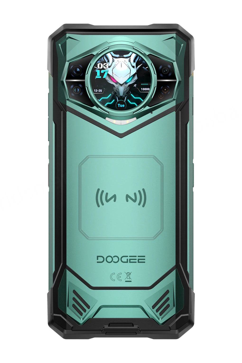 Android 16 Rugged Waterproof Fingerprint Smart Phone 12+512GB 10100mAh Night Vision Camera 100MP NFC Global 5G Doogee S200x VIP