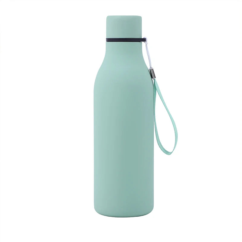 Wholesale Products Stainless Steel Travel Thermal Insulated Rubber Paint Creative Sports Custom Logo Flask Thermos Water Bottle