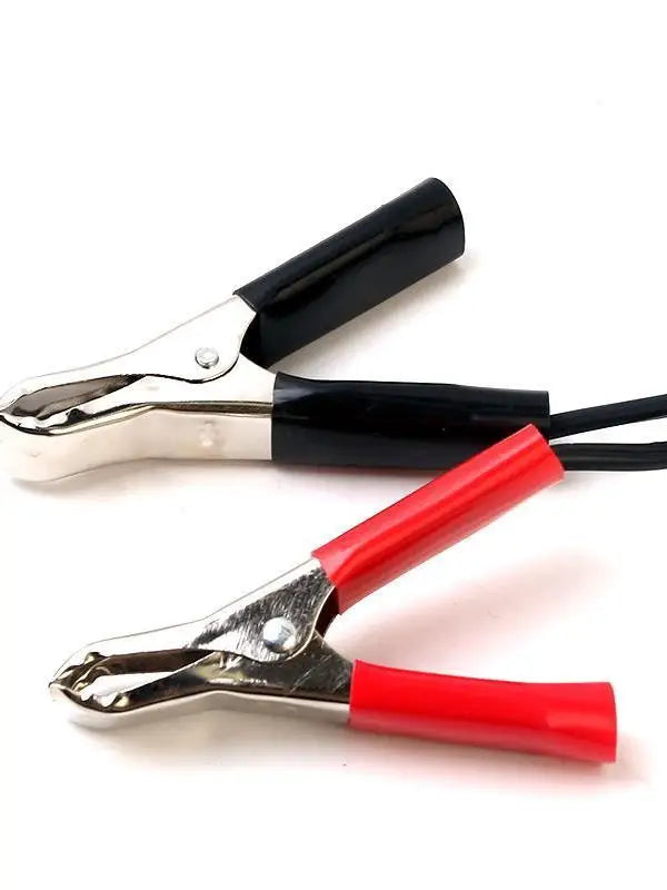 New Car Battery Clamp to Cigarette Lighter Adapter Battery Jumper Cable Car Fan to Battery Clamp Converter