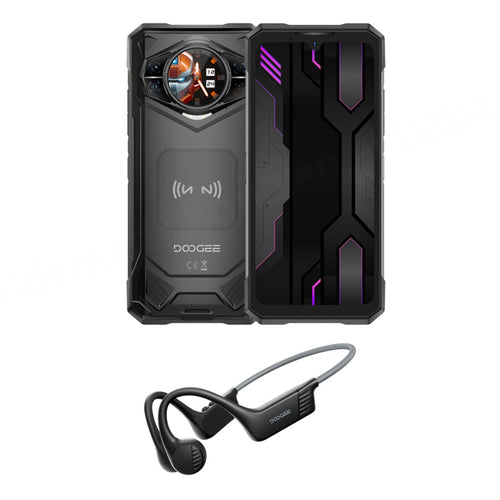 Android 16 Rugged Waterproof Fingerprint Smart Phone 12+512GB 10100mAh Night Vision Camera 100MP NFC Global 5G Doogee S200x VIP