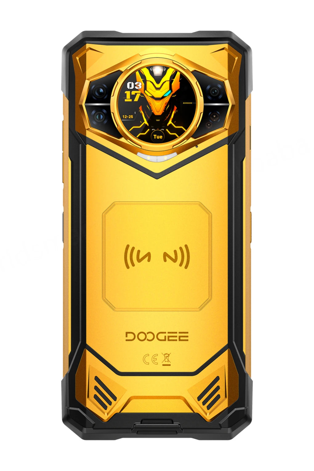 Android 16 Rugged Waterproof Fingerprint Smart Phone 12+512GB 10100mAh Night Vision Camera 100MP NFC Global 5G Doogee S200x VIP