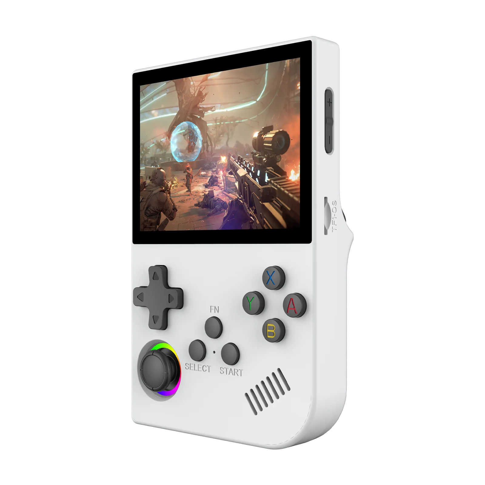 XGB36 Handheld Game Console 3.5inch IPS 3D Simulator Joystick Linux System 28 Emulators Supports PSP/PS1/SFC/GBA Games for Men