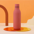 Wholesale Products Stainless Steel Travel Thermal Insulated Rubber Paint Creative Sports Custom Logo Flask Thermos Water Bottle