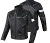 Motorcycle Riding Suit Summer Anti-fall Top Men Women Reflective Mesh Breathable Bike Four Seasons Jacket Racing Polyester