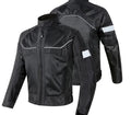Motorcycle Riding Suit Summer Anti-fall Top Men Women Reflective Mesh Breathable Bike Four Seasons Jacket Racing Polyester
