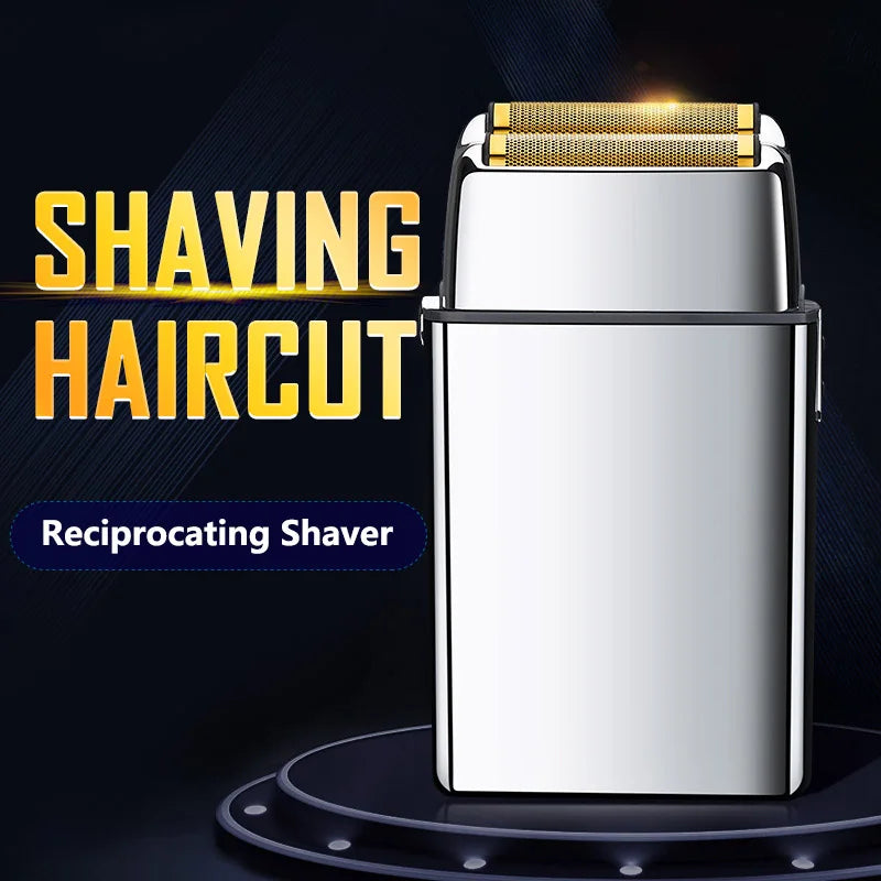 Foil Shaver Professional Double USB Charging Shaving Machine for Men Electric Shaver