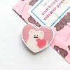 Top Selling Color Heart Shaped Epoxy Phone Holder Phone Ring Grip Love Heart Mobile Phone Socket Custom With Logo