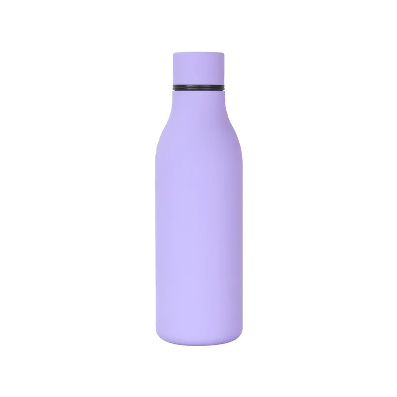 Wholesale Products Stainless Steel Travel Thermal Insulated Rubber Paint Creative Sports Custom Logo Flask Thermos Water Bottle
