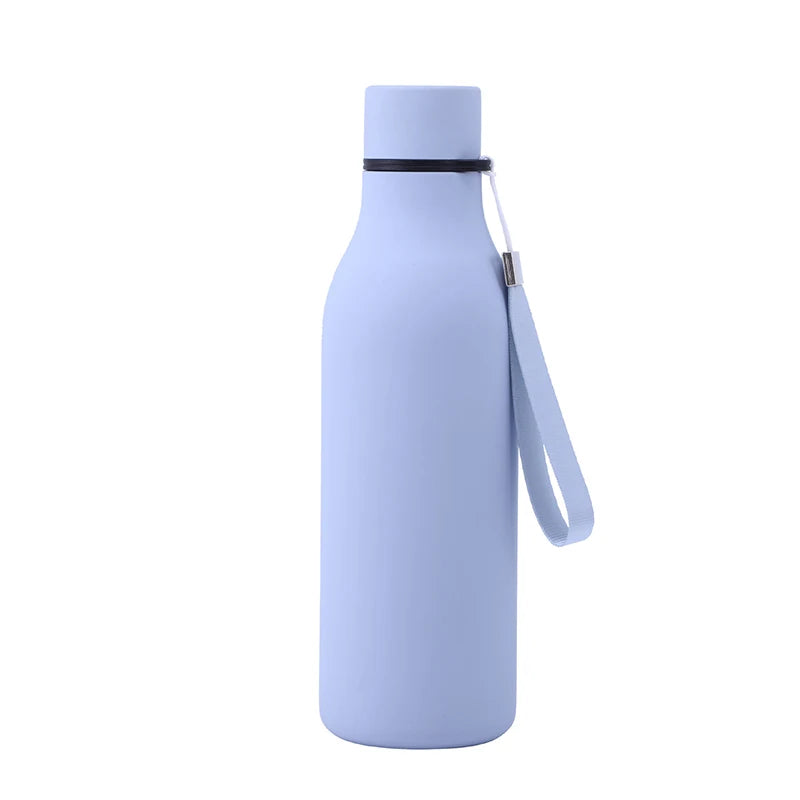Wholesale Products Stainless Steel Travel Thermal Insulated Rubber Paint Creative Sports Custom Logo Flask Thermos Water Bottle