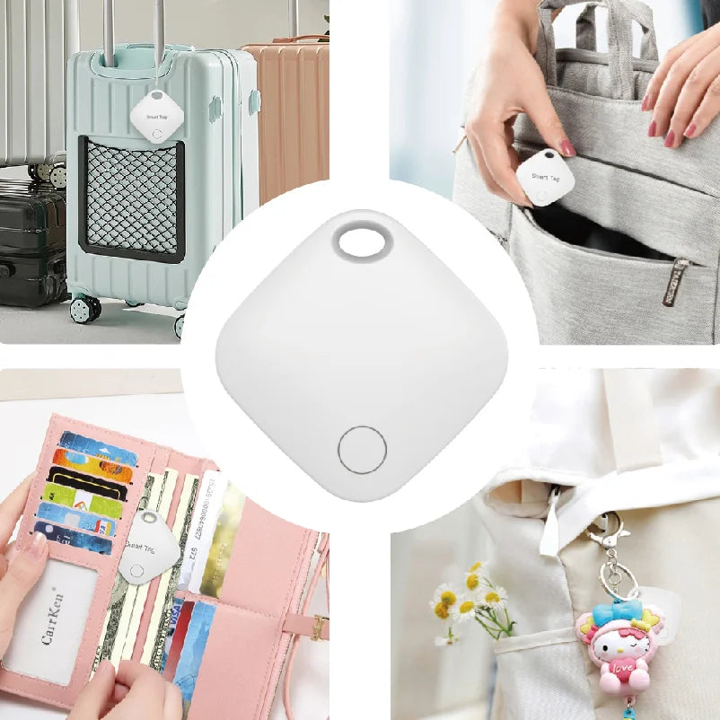 Electronics Tile tracker MFi Certified Wireless Key Finder Anti Lost Mini Smart GPS Tracker Locator for Wallet Luggage Bag Bike