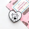 Top Selling Color Heart Shaped Epoxy Phone Holder Phone Ring Grip Love Heart Mobile Phone Socket Custom With Logo