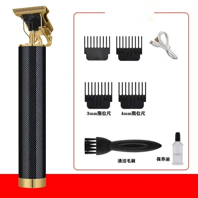 Vintage Dragon T9 T-Blade Hair Trimmers Electric Shavers Clippers Professional Cutting Machine Trimmer Shaver for Men Us