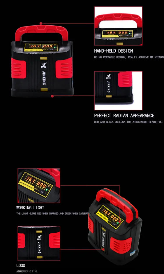 Hot Selling Smart 24 Volt Battery Charger 10A GEL/AGM Car Jumper Vehicle Tools for Car Care