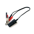 New Car Battery Clamp to Cigarette Lighter Adapter Battery Jumper Cable Car Fan to Battery Clamp Converter