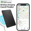 Slim Smart Charge IOS Android Google Wallet Finder Air Tag Find My Device Anti Lost GPS Global Tracker Card Locator for iPhone