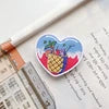 Top Selling Color Heart Shaped Epoxy Phone Holder Phone Ring Grip Love Heart Mobile Phone Socket Custom With Logo