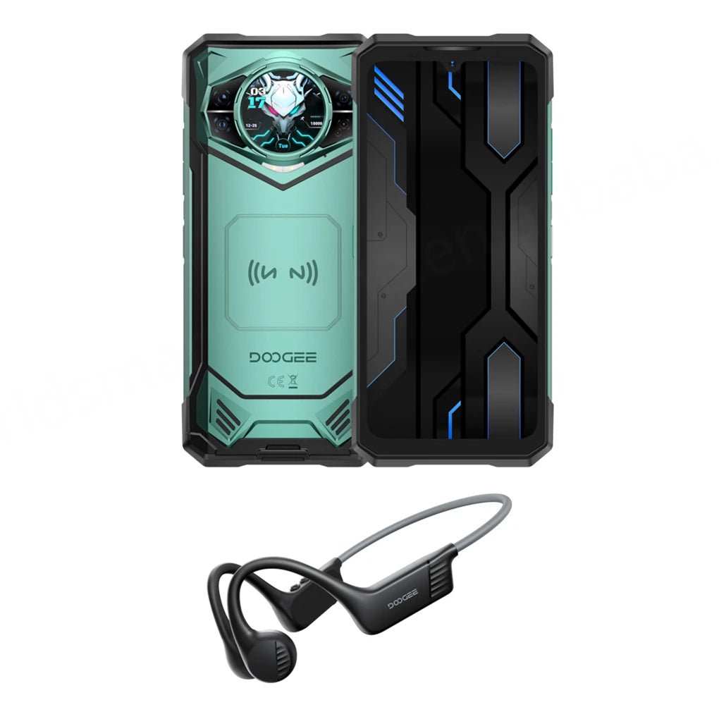 Android 16 Rugged Waterproof Fingerprint Smart Phone 12+512GB 10100mAh Night Vision Camera 100MP NFC Global 5G Doogee S200x VIP