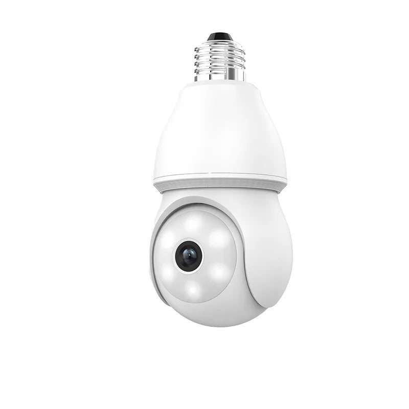 Waterproof 360 Panoramic Wifi HD Night Vision IP Mini Surveillance Home Security Wireless Light Bulb PTZ Network Cctv Camera