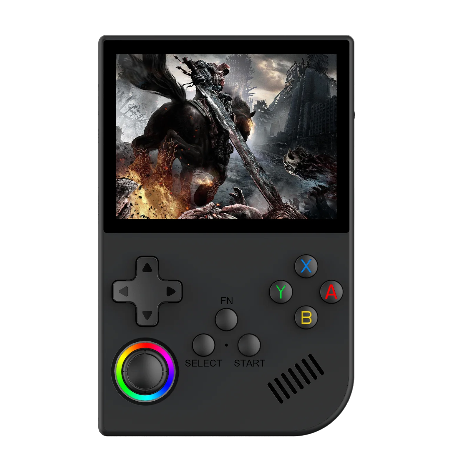 XGB36 Handheld Game Console 3.5inch IPS 3D Simulator Joystick Linux System 28 Emulators Supports PSP/PS1/SFC/GBA Games for Men
