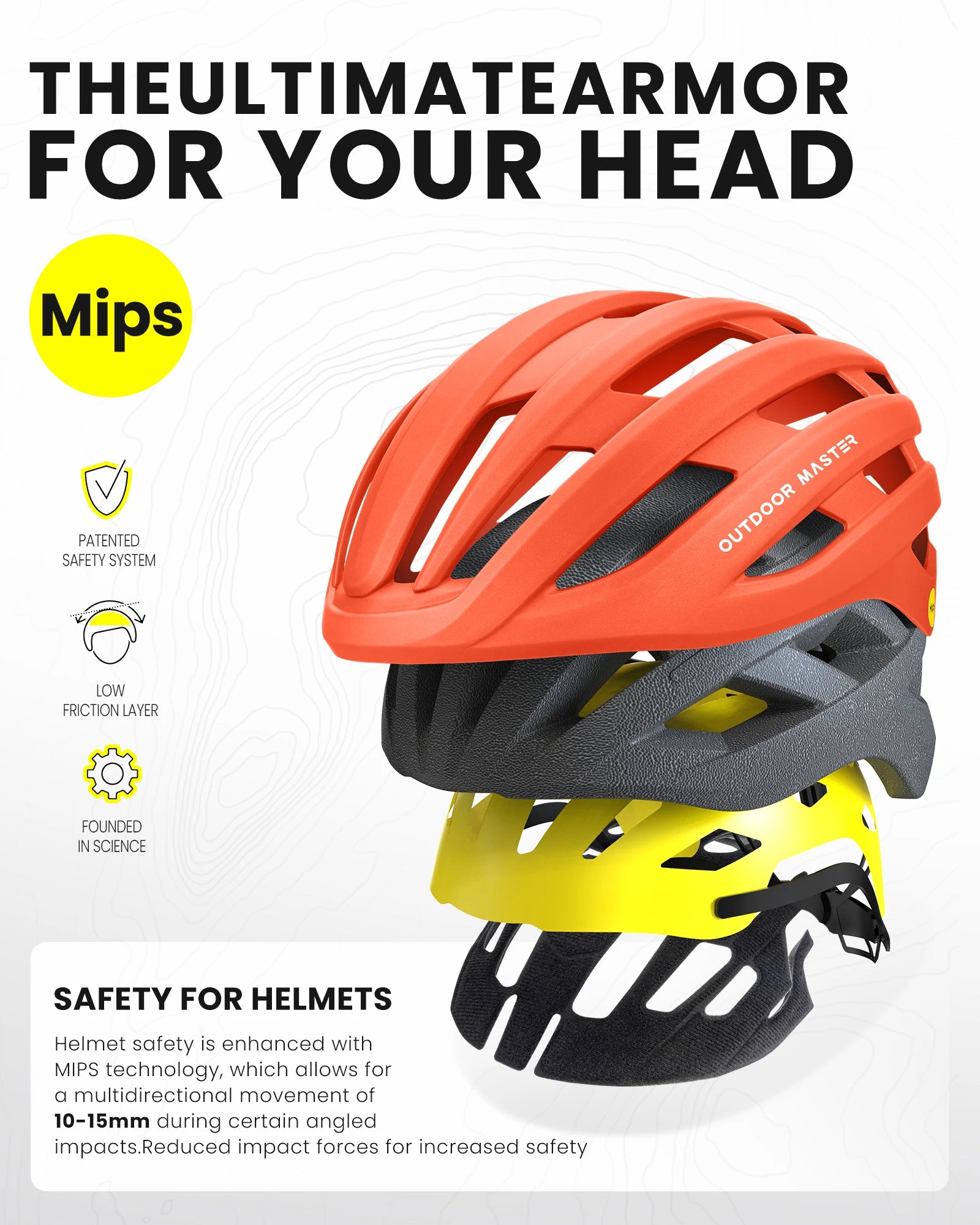 Universal Mountain Road Bike Integrated Safety Cycling Mtb Bike Helmet with Mips for Adult Bicycle Sports
