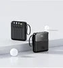 The Mini Portable Super Fast Charge 20000mAh Comes with a 4-wire Double USB + PD Mobile Charging Power Bank