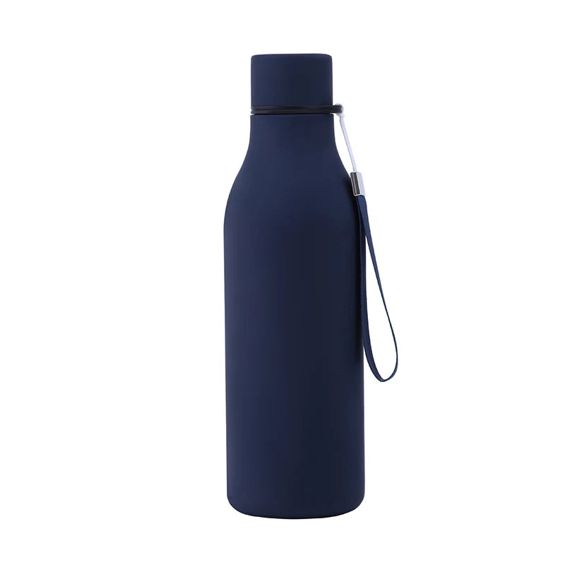 Wholesale Products Stainless Steel Travel Thermal Insulated Rubber Paint Creative Sports Custom Logo Flask Thermos Water Bottle